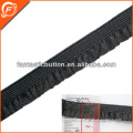 1.5cm black elastic lace trim for garment